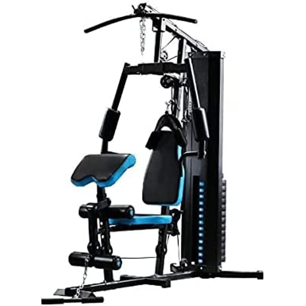 ألتيماكس محطة جيم منزلي متعددة الوظائف Multi Home Gym مع الأثقال المكدس مع باور تاور محطة تمرين السحب مقعد Situp وتمرين ضغط الإجل