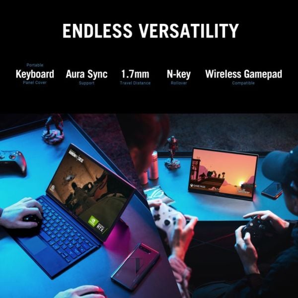 Asus ROG Flow Z13 GZ301ZA-LD109W Gaming Laptop - Core i5 4.5GHz 16GB 512GB Win11 13.4inch WUXGA Black English/Arabic Keyboard Asus ROG Flow Z13 GZ301ZA-LD109W Gaming Laptop - Core i5 4.5GHz 16GB 512GB Win11 13.4inch WUXGA Black English/Arabic Keyboard
