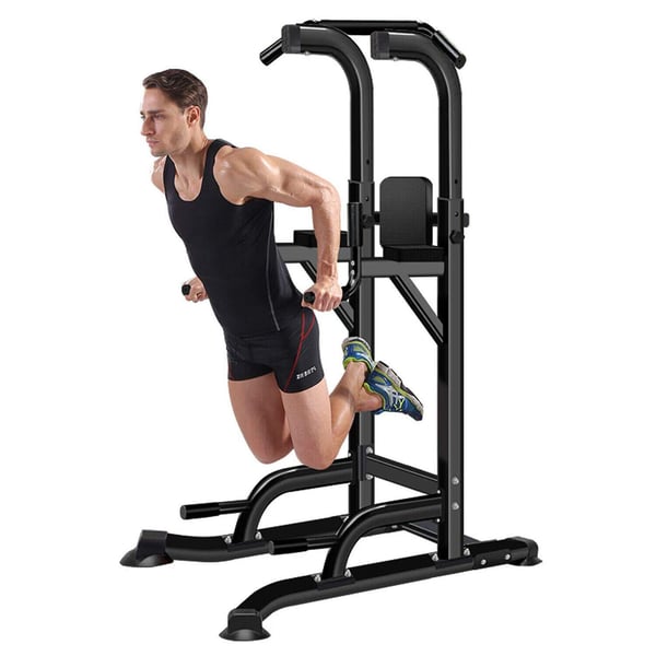 X Maxstrength Power Tower Multi function Pull Up Rack Dip Station Abs Dip Station Home Gym Strength Training Knee Raise With Dip And Pull up Station