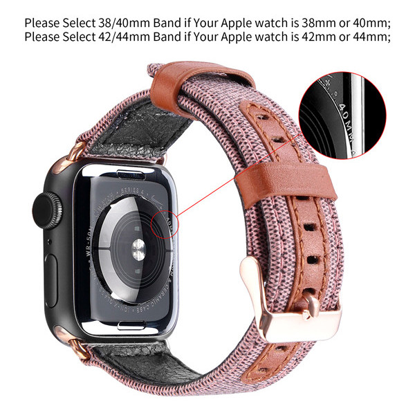 Dux Ducis Casual Version Apple Watch Band 42/44mm Pink Dux Ducis Casual Version Apple Watch Band 42/44mm Pink