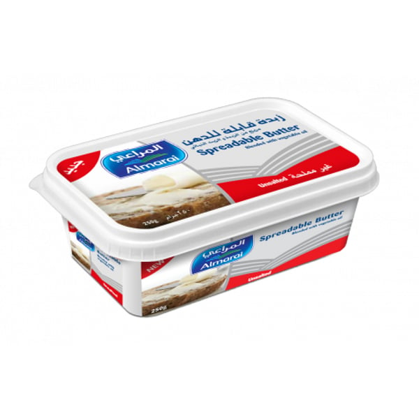 Almarai Spreadable Butter Unsalted 250gm