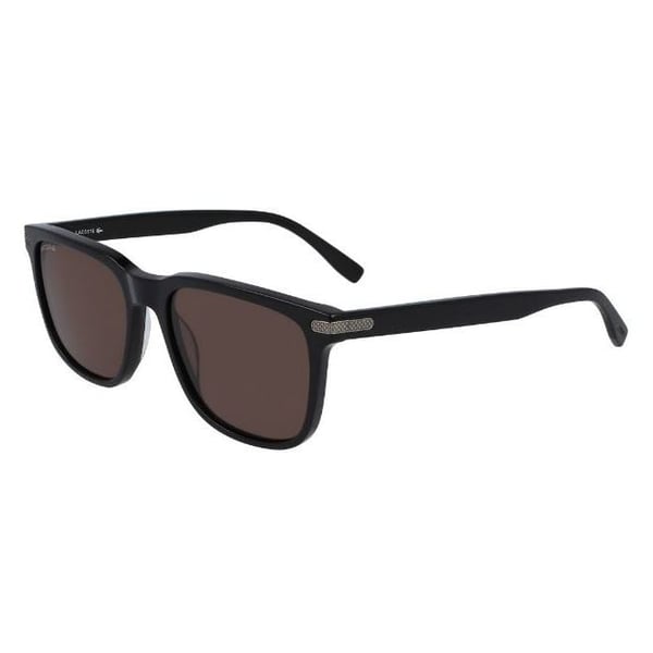 LACOSTE Rectangle Black Sunglasses For Men LA-L898S-001-56
