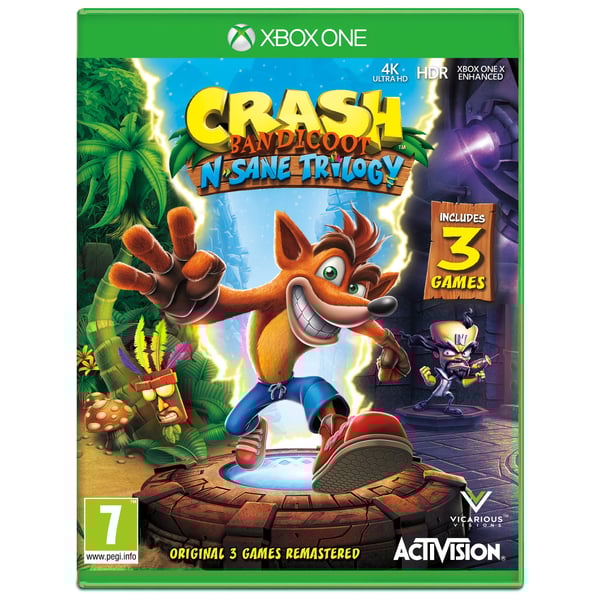Xbox One Crash Bandicoot N Sane Trilogy Game