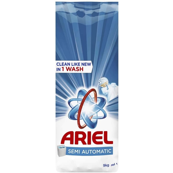 Ariel Original Scent Semi-Automatic Laundry Powder Detergent 9kg Ariel Original Scent Semi-Automatic Laundry Powder Detergent 9kg