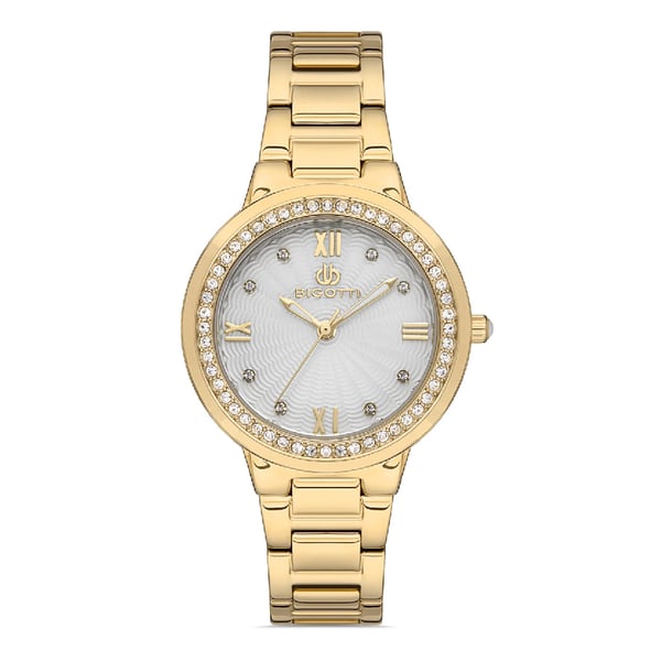 Bigotti Milano Womens Stainless Steel Strap Watch - Bg.1.10348-2 Bigotti Milano Womens Stainless Steel Strap Watch - Bg.1.10348-2