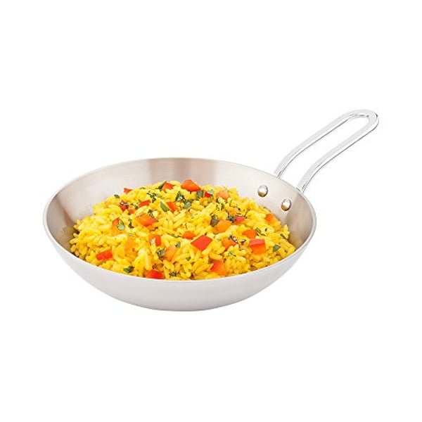 Mini Skillet, Small Stainless Steel Skillet, Egg Pan - 6.5