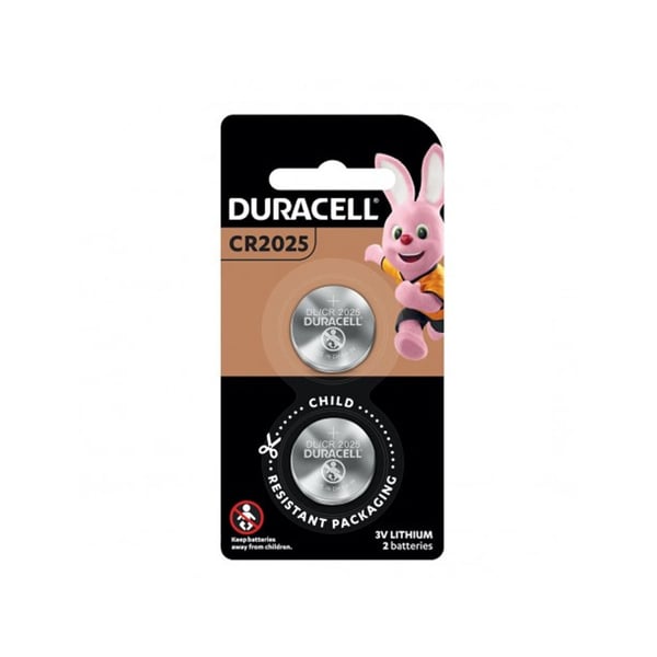 Duracell Cr2025 Lithium Coins 3v Battery 2 Pieces