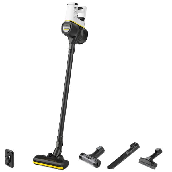Karcher Cordless Premium Upright Vacuum Cleaner White/Black VC4 Karcher Cordless Premium Upright Vacuum Cleaner White/Black VC4