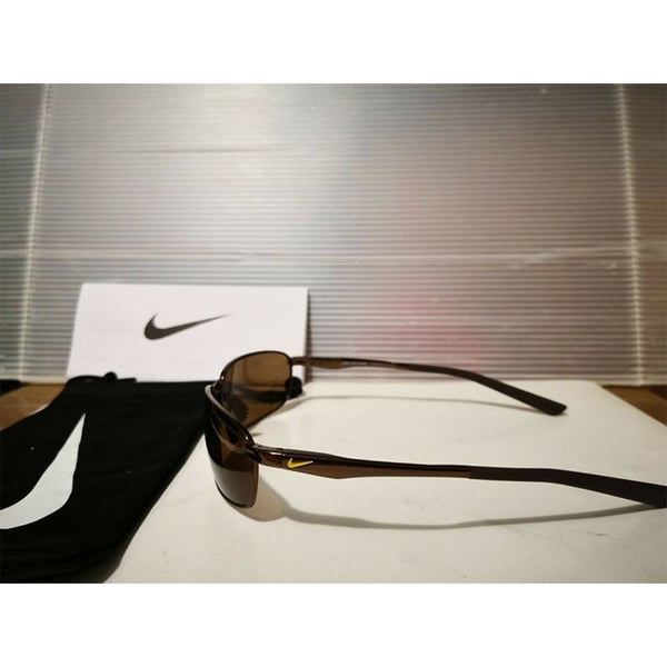 Nike Square Brown Sunglasses For Men 884499492696 Nike Square Brown Sunglasses For Men 884499492696