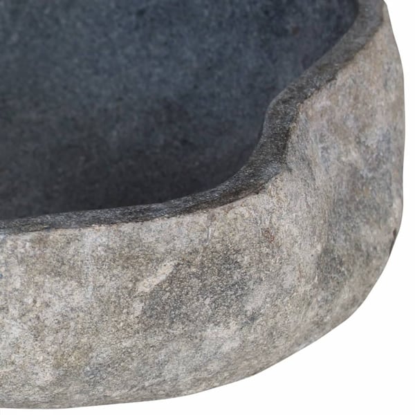 vidaXL Basin River Stone Oval 46-52 cm