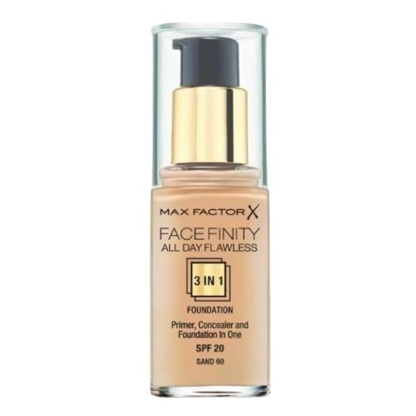 Max Factor Facefinity 3N1 Foundation 60 Sand 81377979