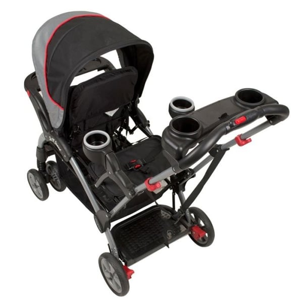 Baby Trend California Twin Stroller Sit N Stand 15 Riding Position With No Back Seat Baby Trend California Twin Stroller Sit N Stand 15 Riding Position With No Back Seat