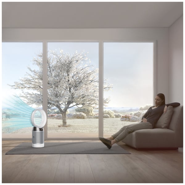 Dyson Pure Cool Purifying Fan, White/Silver DP04 Dyson Pure Cool Purifying Fan, White/Silver DP04