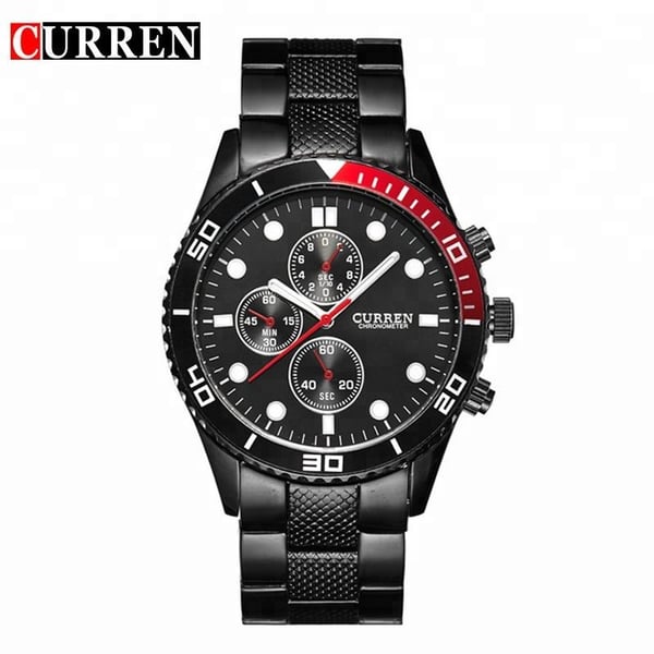 Curren CRN8028-BLK-Fashion flavor between delicacy and grace Curren CRN8028-BLK-Fashion flavor between delicacy and grace