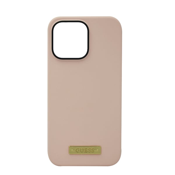 Guess Magsafe Liquid Silicone Logo Hard Case For Iphone 14 Pro Max Plate Pink Guess Magsafe Liquid Silicone Logo Hard Case For Iphone 14 Pro Max Plate Pink
