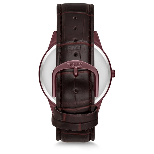 Omax Classic Series Brown Leather Analog Watch For Men JD01F55I Omax Classic Series Brown Leather Analog Watch For Men JD01F55I