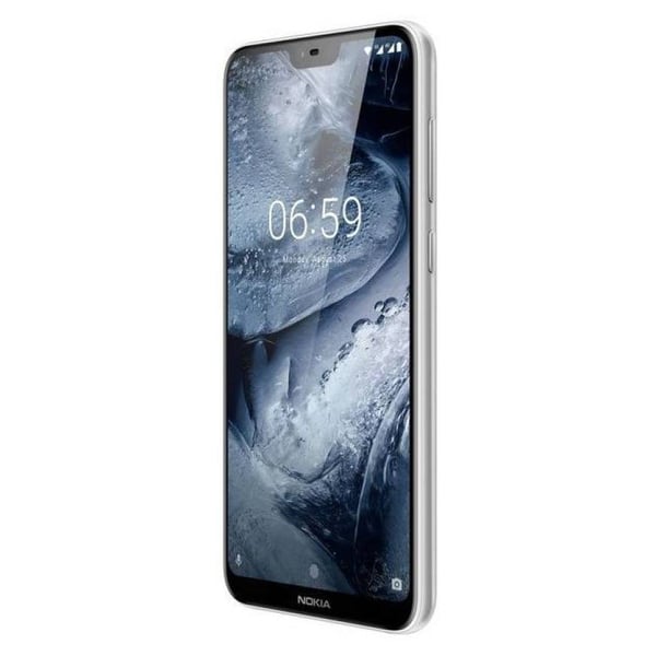 Buy online Best price of Nokia 6.1 Plus 64GB Gloss White 4G LTE Dual Sim Smartphone TA1116 in Buy online Best price of Nokia 6.1 Plus 64GB Gloss White 4G LTE Dual Sim Smartphone TA1116 in