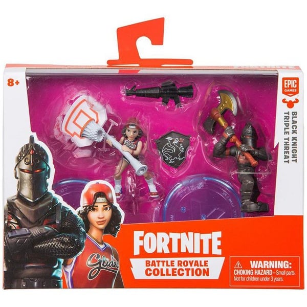 Fortnite Series 1 2 Inch Figure Duo Black Knight & Triple Threat Fortnite Series 1 2 Inch Figure Duo Black Knight & Triple Threat
