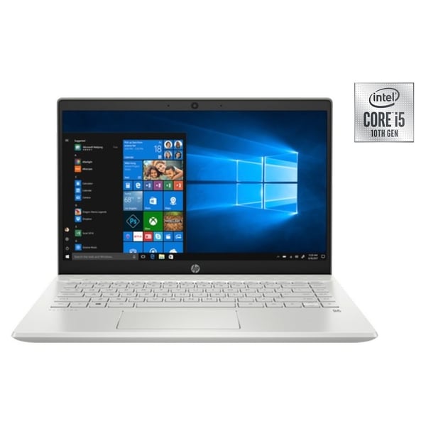 HP Pavilion 14-CE3007NE Laptop - Core i5 1GHz 8GB 512GB 2GB Win10 14inch FHD Mineral Silver English/Arabic Keyboard HP Pavilion 14-CE3007NE Laptop - Core i5 1GHz 8GB 512GB 2GB Win10 14inch FHD Mineral Silver English/Arabic Keyboard