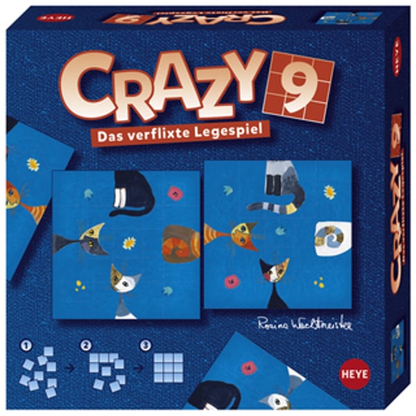 Heye - Puzzle Hy - Crazy 9: Wachtmeister Cats Heye - Puzzle Hy - Crazy 9: Wachtmeister Cats