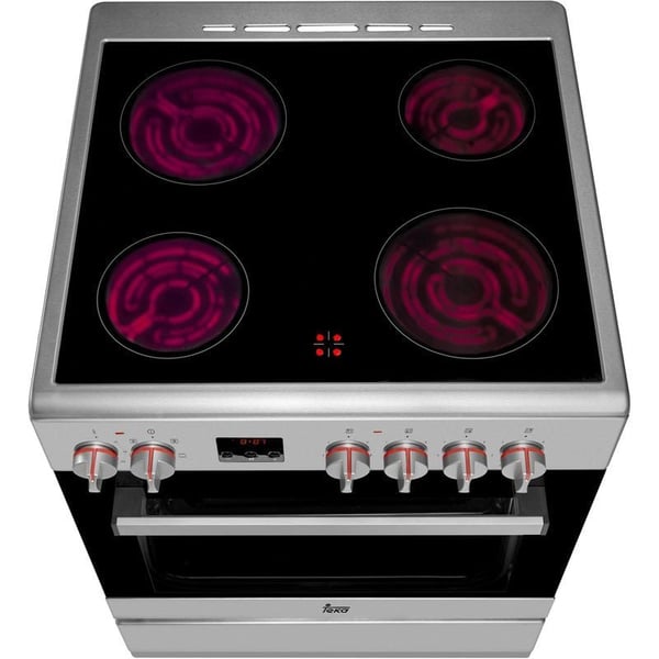 TEKA FS 603 4VE 60cm Free Standing Cooker with vitroceramic hob and multifunction electric oven