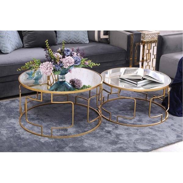 Buy Pan Emirates Pixel Coffee Table (2 Pc Set) Online in UAE Sharaf DG