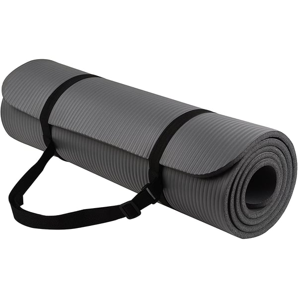 Buy ULTIMAX 15MM Thick Yoga Mat Non-slip Durable Exercise Fitness Gym Mat  Pad Exercise Fitness Physio Gym Mats Non Slip- Grey Online in UAE