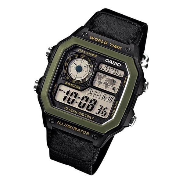 Casio AE-1200WHB-1BV Youth Unisex Watch Casio AE-1200WHB-1BV Youth Unisex Watch