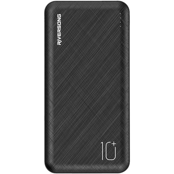 Riversong Power Bank 10000mAh Black VISION10SBLK Riversong Power Bank 10000mAh Black VISION10SBLK