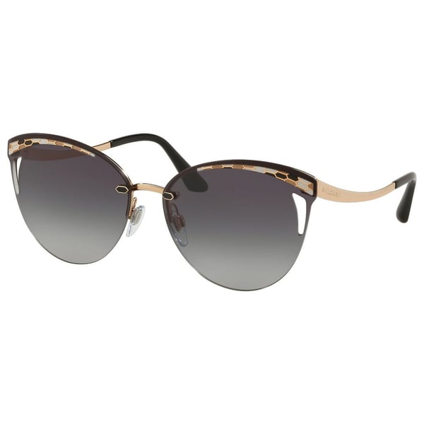 Bvlgari Pink/Gold Metal Women BV6110-20148G-63 Sunglasses