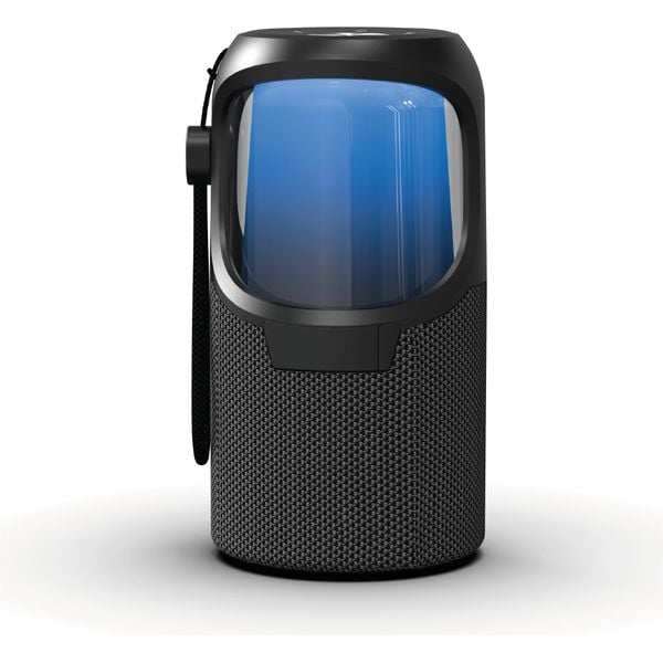 Switch Portable Bluetooth Speaker Black With LED Lights Switch Portable Bluetooth Speaker Black With LED Lights