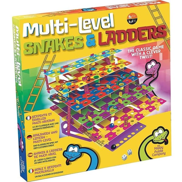 Happy Puzzle HPCSNL Multi-Levels Snake & Ladder