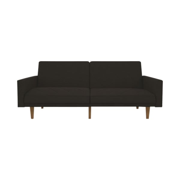 Buy Asghar Furniture Indira Deluxe Linen Sofa Black Online in UAE