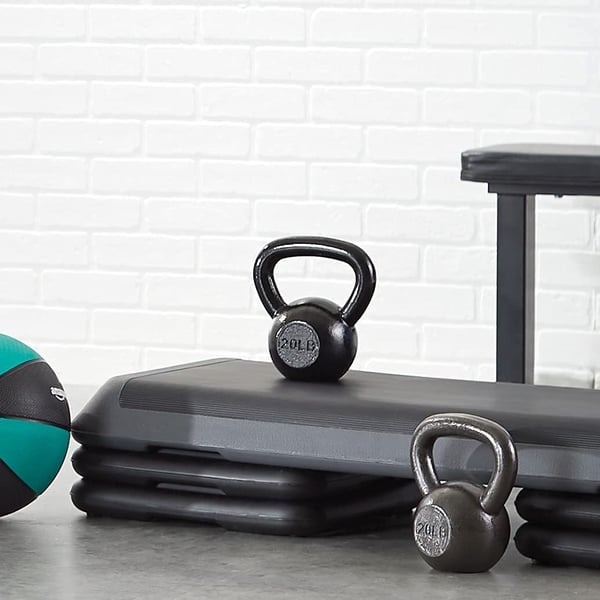 ULTIMAX Cast Iron Kettlebell Weights Great for Full Body Workout and Strength Training-Black (2Kg) ULTIMAX Cast Iron Kettlebell Weights Great for Full Body Workout and Strength Training-Black (2Kg)
