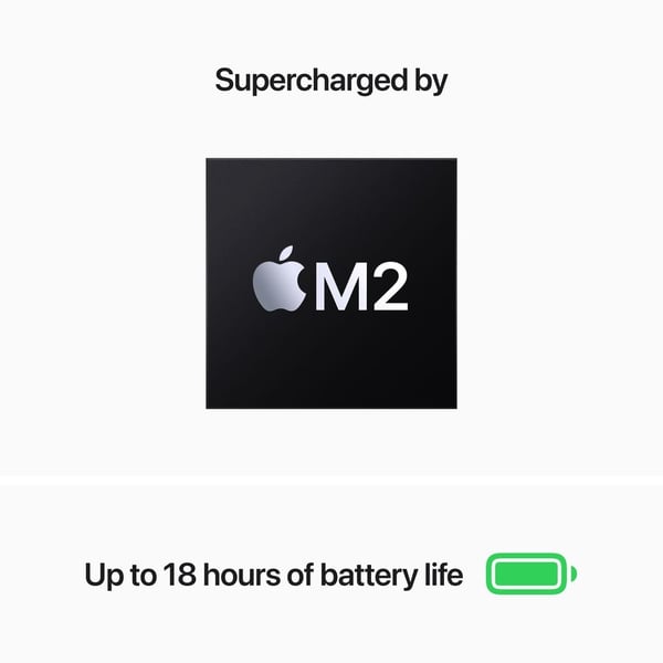 Apple MacBook Air 13.6-inch (2022) - M2 Chip 8GB 256GB 8-core GPU Starlight English/Arabic Keyboard Apple MacBook Air 13.6-inch (2022) - M2 Chip 8GB 256GB 8-core GPU Starlight English/Arabic Keyboard