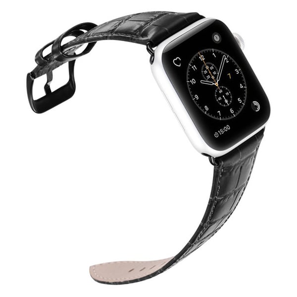 Dux Ducis Luxury Leather Band + Watch Case Black For Apple Watch 42/44mm Dux Ducis Luxury Leather Band + Watch Case Black For Apple Watch 42/44mm