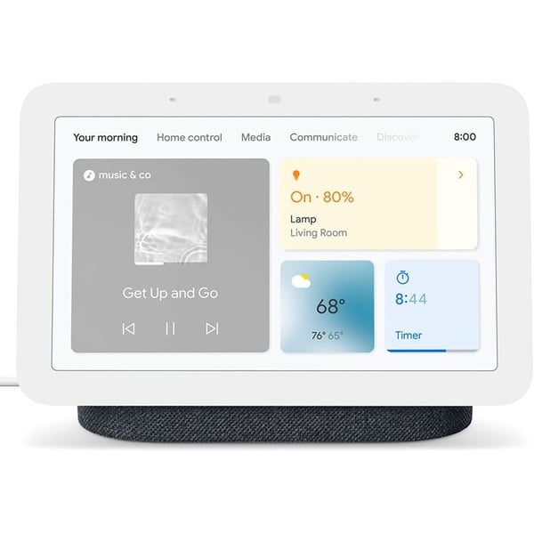 Google Nest Hub (2nd Gen) Smart Display – Charcoal (GA01892-us)