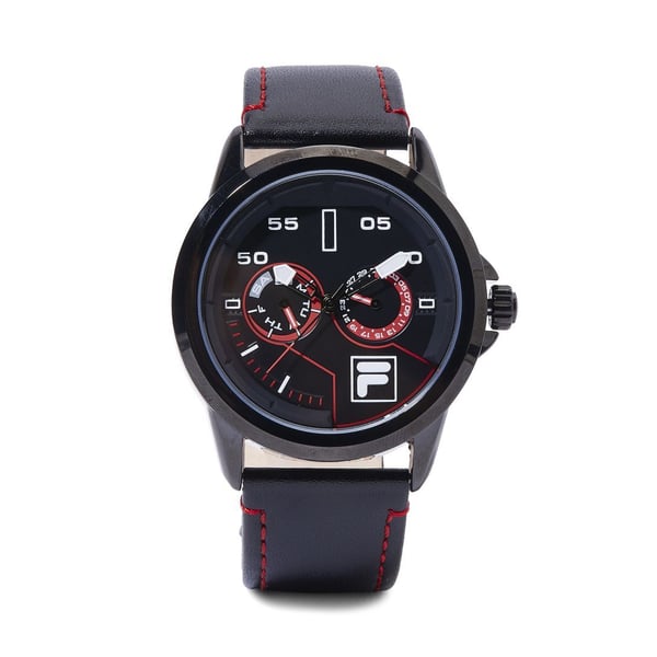Fila - F Racer Chronograph Watch Leather Strap for Men 38-169-101