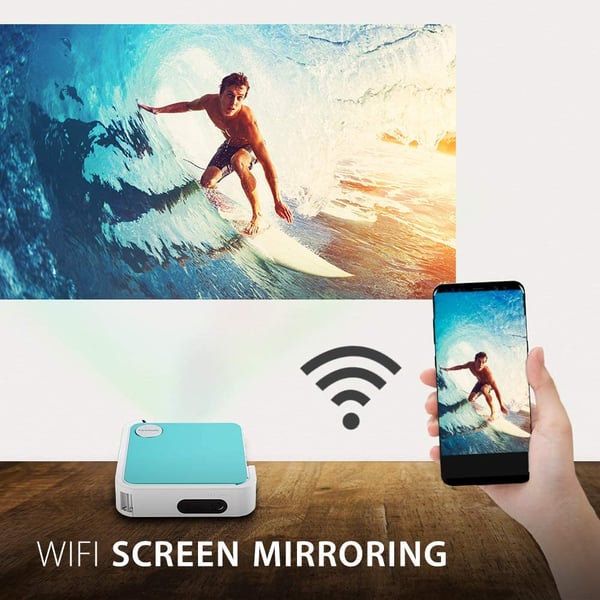 ViewSonic M1 mini Plus Smart LED Pocket Cinema Projector with Wi-Fi & Bluetooth, Screen Mirroring, Embedded JBL Speakers, USB Type C, Automatic Vertical Keystone, Built-in Battery and 1080p Support (M1MINIPLUS) ViewSonic M1 mini Plus Smart LED Pocket Cinema Projector with Wi-Fi & Bluetooth, Screen Mirroring, Embedded JBL Speakers, USB Type C, Automatic Vertical Keystone, Built-in Battery and 1080p Support (M1MINIPLUS)