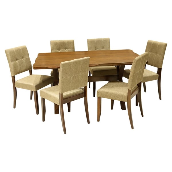 Brisena Dining Table with 6 Chairs