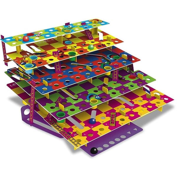 Happy Puzzle HPCSNL Multi-Levels Snake & Ladder