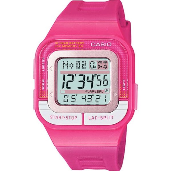 Casio Pink Resin Woman Watch SDB-100-4ADF Casio Pink Resin Woman Watch SDB-100-4ADF