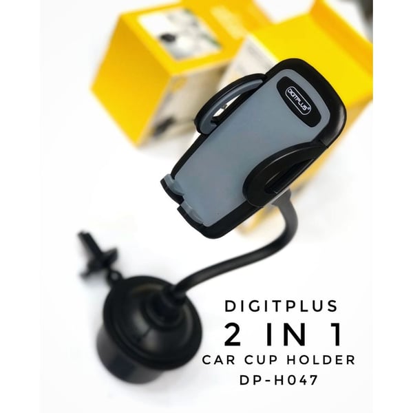 Buy Digitplus Mobile Car Holder Black Online in UAE Sharaf DG