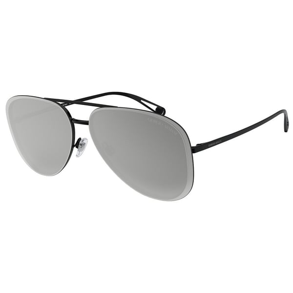 Giorgio Armani Black Metal Women GI-6084-30146G-60 Sunglasses