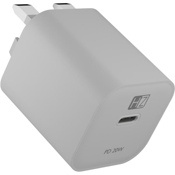 Heatz Wall Charger With Lightning Cable 1m White Heatz Wall Charger With Lightning Cable 1m White