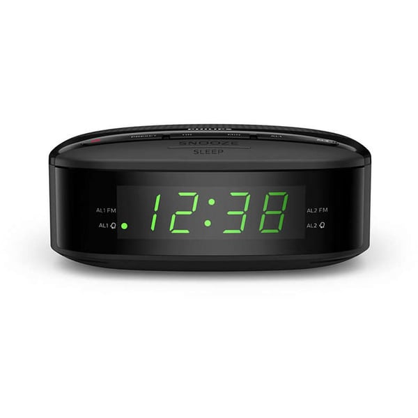Buy Philips Clock Radio Black Online in UAE Sharaf DG