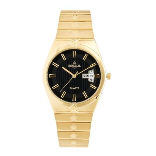 IMPERIAL Gold Metal Analog Watch For Men IMP.GS1502M1959