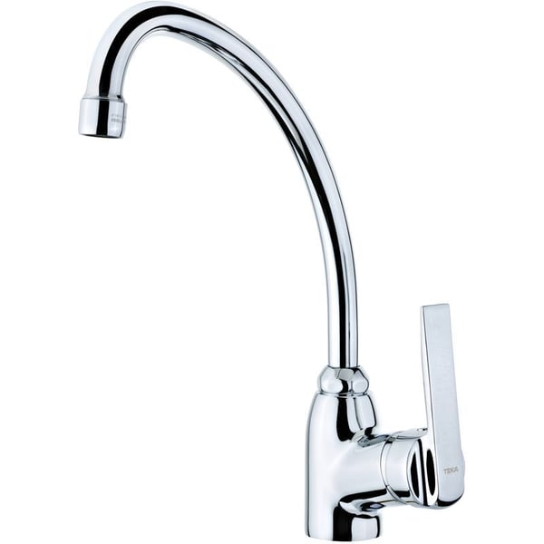 TEKA IN 912 Single Lever Kitchen Tap with high spout and anti-scale areator