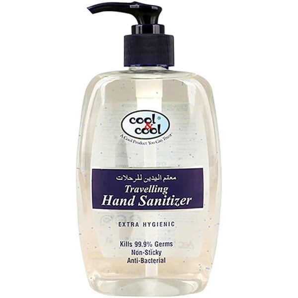 Cool & Cool Hand Sanitizer Gel Travelling 500ml
