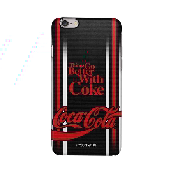 Better With Coke Black - Sleek Case for iPhone 6S Better With Coke Black - Sleek Case for iPhone 6S